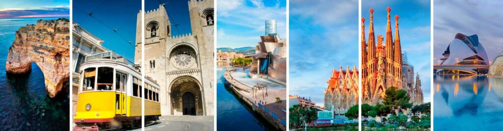 Viaje a Portugal al completo, Norte de España y Barcelona desde Madrid