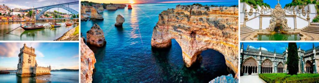 Gran tour a Portugal 11 días desde Sevilla 1 Paquete a Portugal desde Sevilla, visitar Algarve, Lisboa y Oporto desde Sevilla. Excursión a Fátima desde Sevilla
