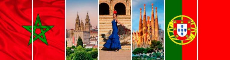 Viaje de tres semanas recorriendo España, Portugal y Marruecos saliendo desde Barcelona