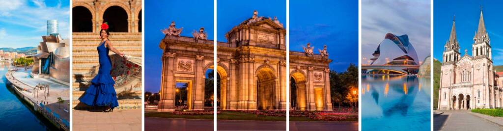 Viaje a Madrid, Norte de España, Barcelona y Andalucía desde Sevilla 1 Tours desde Sevilla al Norte de España, Barcelona y Andalucía.