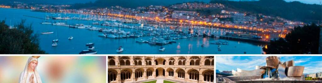 Circuitos a Portugal desde Sevilla. Viaje al norte de España desde Sevilla.