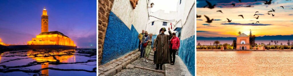 Viaje Marruecos exprés 7 días desde Marrakech 1 Viaje a Marrakech y Casablanca con guía de habla hispana
