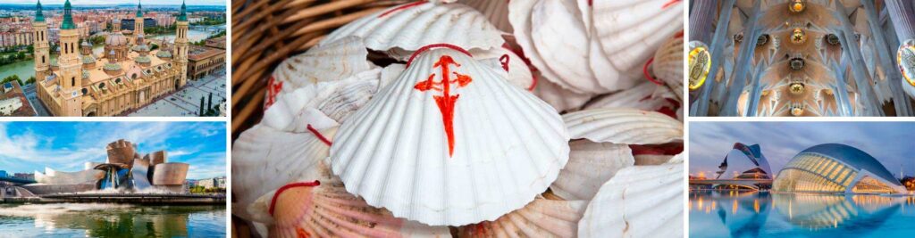 Viaje de Santiago de Compostela a Barcelona y Valencia