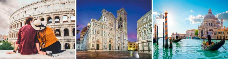 Viaje a Italia con Roma, Florencia y Venecia