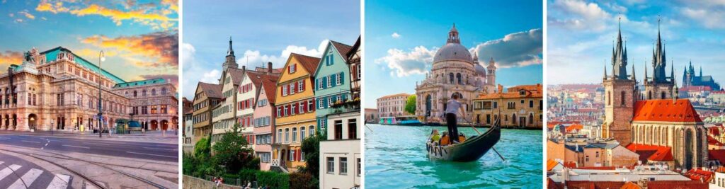 Viaje a Alemania, Praga, Viena y Venecia 15 días desde Frankfurt