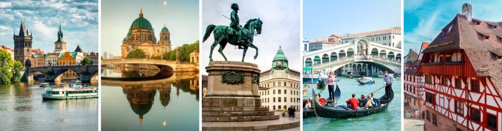 Ruta por las principales ciudades de centro Europa saliendo desde Praga