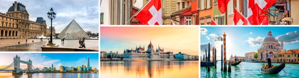 Las Ciudades Imperiales con Venecia París y Londres 14 días desde Viena