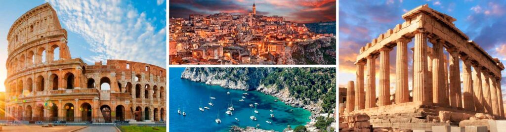 Viaje al Sur de Italia y Grecia 21 días desde Roma