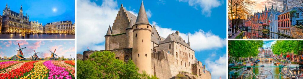 Viajes y paquetes a Benelux con guías en español