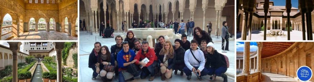 Visitar Alhambra en Granada con guía oficial y entradas a los Palacios Nazaríes incluidas. Visita Alhambra en grupo con guía local.
