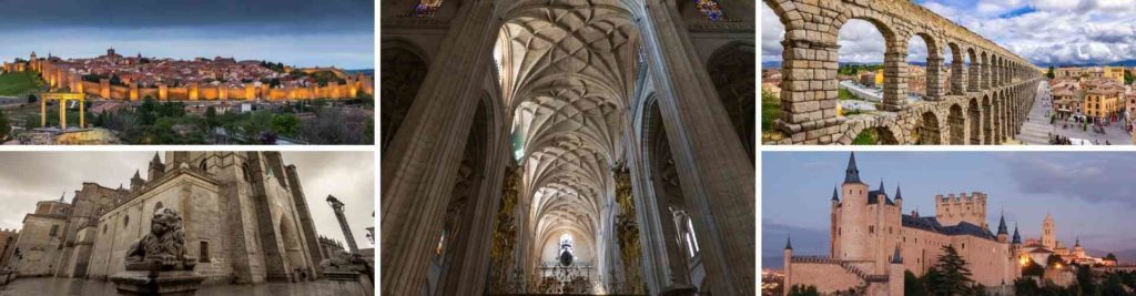 Excursión desde Madrid a Avila y Segovia con guía