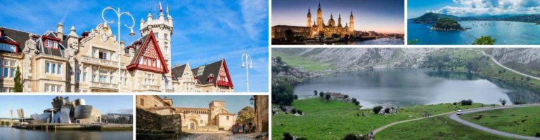 Paquetes al norte de España desde Madrid.