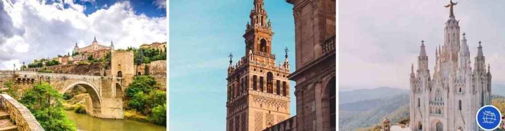 Packages to the south of Spain visit Seville, Cordoba and Granada from Barcelona.