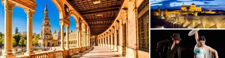 Paquete al sur de España Andalucía 3 días para visitar Cáceres, Sevilla y Córdoba.