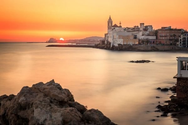 Travel to Spain. Sitges tour from Barcelona