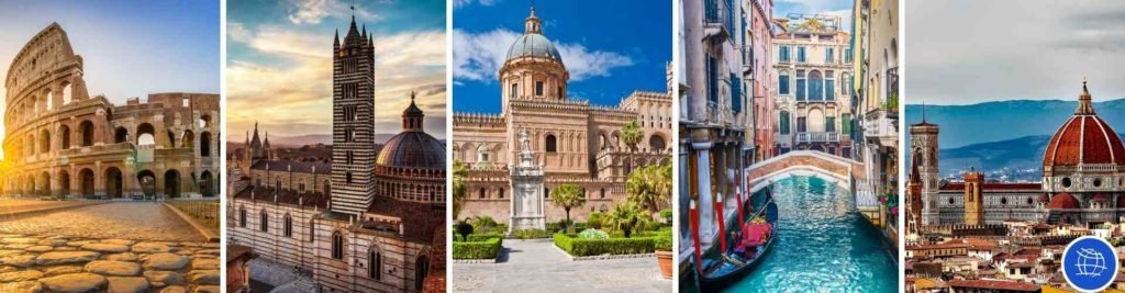 Viaje a Italia con guías en español, transporte y hoteles incluidos