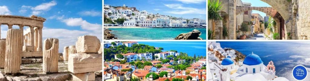 Viajes a Grecia y crucero por las Islas griegas