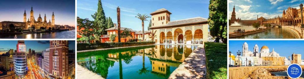 Visitar Portugal y Andalucía desde Barcelona.