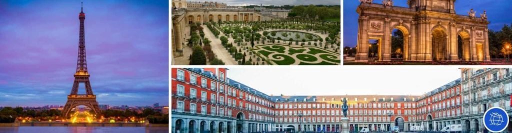 Paquetes a Madrid y París con guía en español