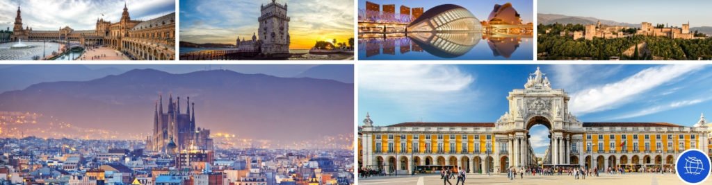 Top rated coach holiday from Madrid to Barcelona, Valencia, Granada, Seville and Lisbon