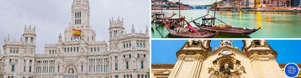 Holiday packages to northern Spain and Portugal from Barcelona.