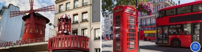 Vacaciones a Europa. Visitar Londres y Paris con guía