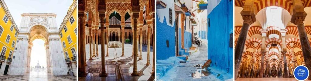 Packages to Portugal, Andalusia and North Africa Morocco from Barcelona