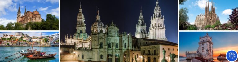Round trip along Northern Spain, Portugal and Barcelona with local english speaking guides