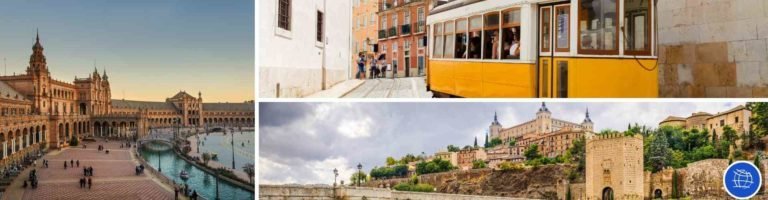Travel to Portugal, Lisbon, Fatima and southern Spain from Barcelona.