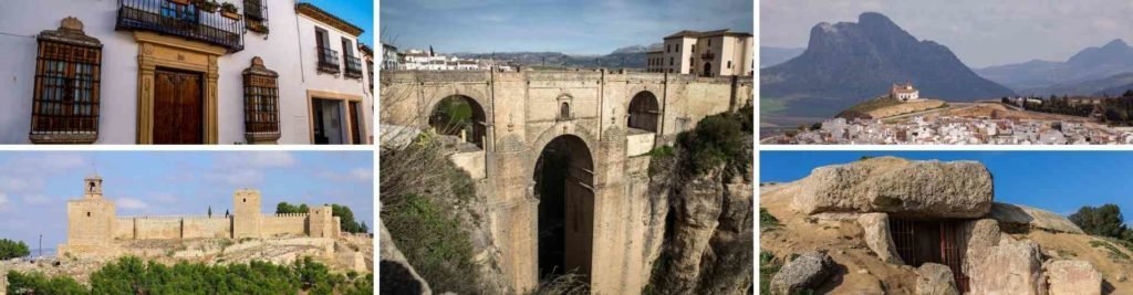 Coach tour to Ronda and Antequera Andalusia in an organized group
