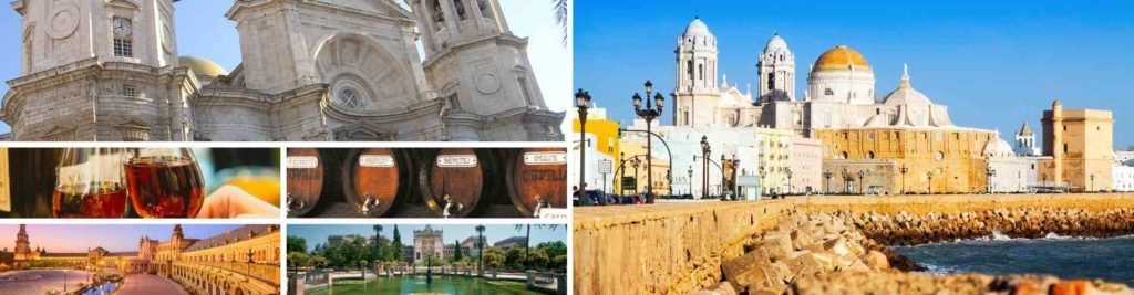 Forfaits en Andalousie pour groupes, visitez Séville et Cadix avec un guide