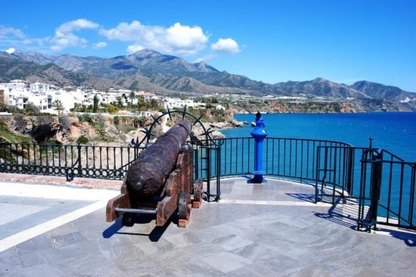 Travel to Andalusia and the South of Spain. Visit the Balcon de Europa Nerja Malaga