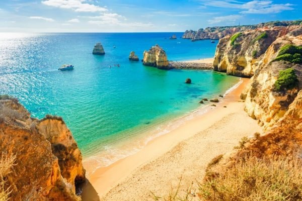 Voyage en Europe du Portugal. Voyage au sud du Portugal, Algarve, Sagres