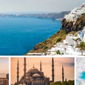 Paquetes a Europa. Visitar las Islas griegas y Turquía