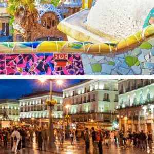 Travel to Spain - Tour of the Mediterranean Coast with Valencia and Barcelona from Madrid