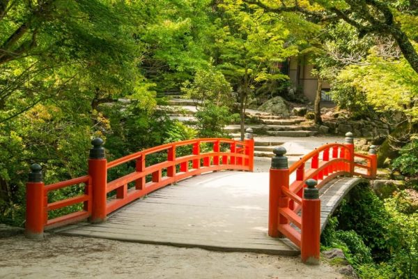 Viajes a Oriente - Ver el Torii de Miyajima en Itsukushima Japon